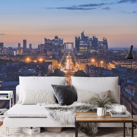 Fototapet - Paris at night