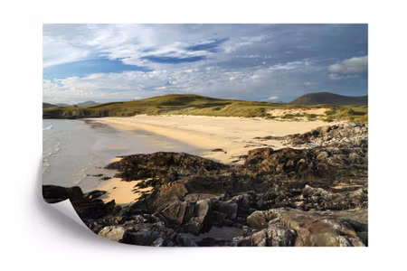 Fototapet - Beach sea rocks