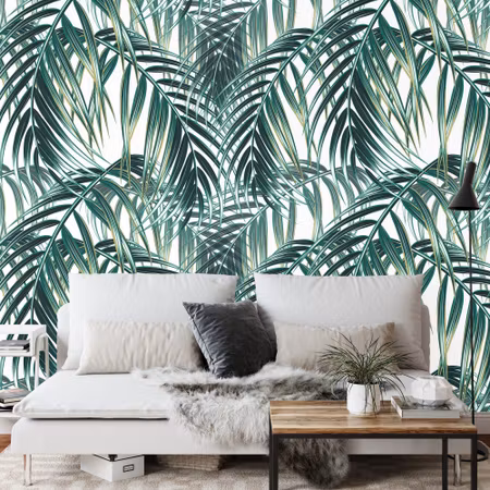 Fototapet - Palm leaves