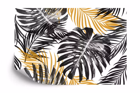 Fototapet - Monstera leaves