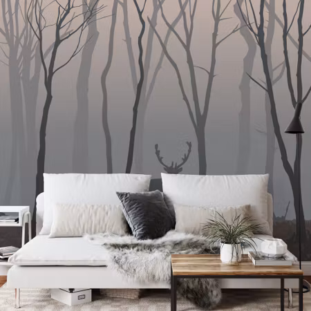 Fototapet - Deer in the forest