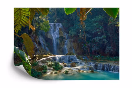 Fototapet - Cascade waterfall