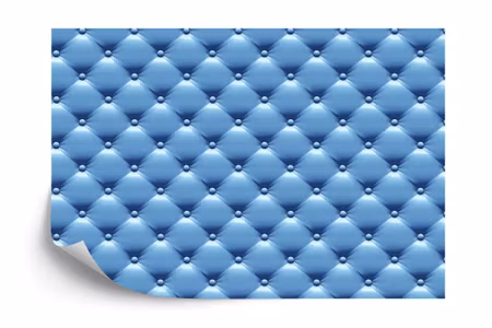 Fototapet - Quilted blue