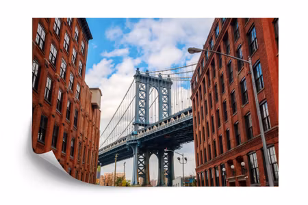 Fototapet - Bridge in New York city