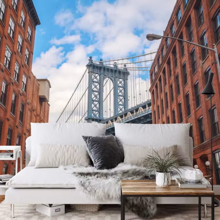 Fototapet - Bridge in New York city