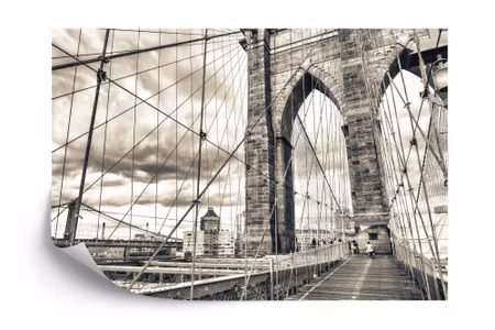 Fototapet - Brooklyn bridge ny