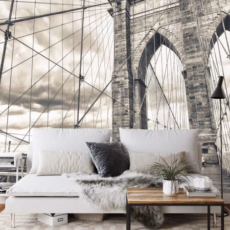 Fototapet - Brooklyn bridge ny