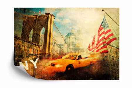 Fototapet - New York city ta