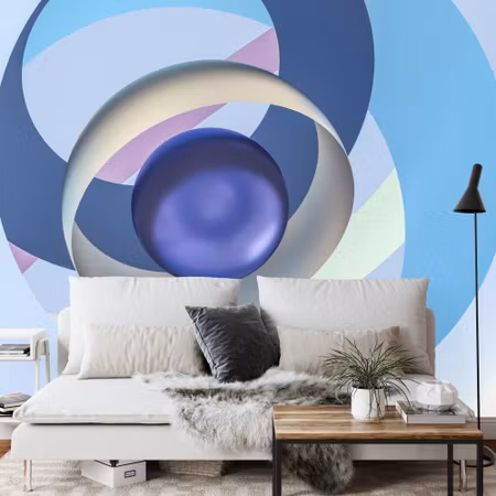 Fototapet - Optical ball 3D