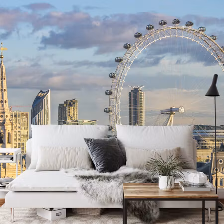 Fototapet - London eye