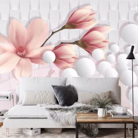 Fototapet - Colourful magnolia