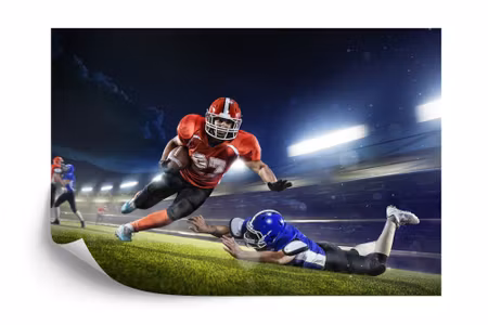 Fototapet - American football at the stadium