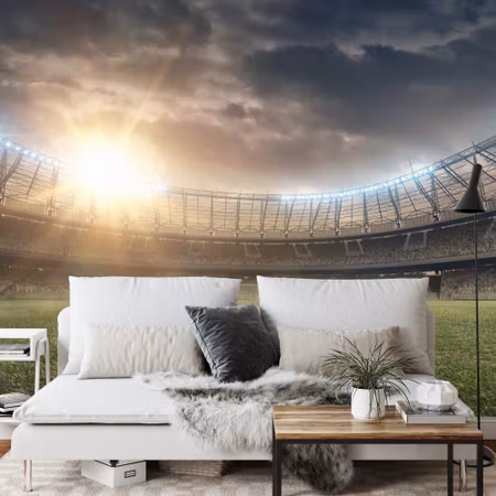 Fototapet - Football stadium