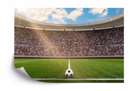 Fototapet - Soccer stadium