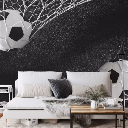 Fototapet - 3D soccer