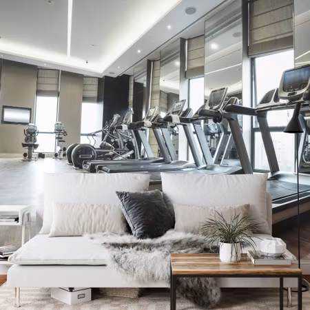 Fototapet - Modern fitness club