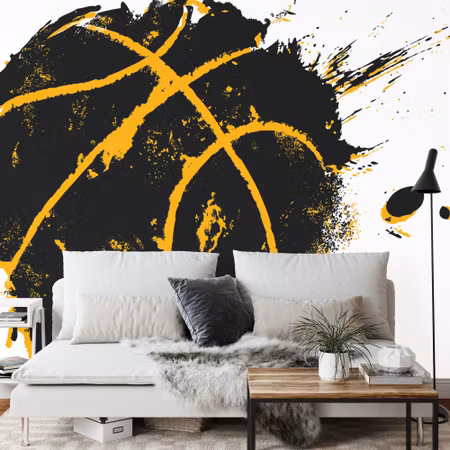 Fototapet - Graffiti style ball