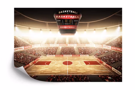 Fototapet - Basketball stadium