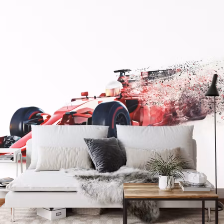 Fototapet - Abstract f1 car