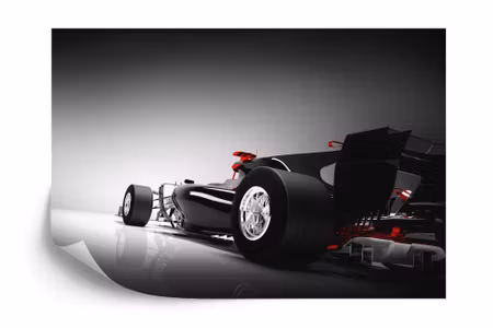 Fototapet - F1 car from the back