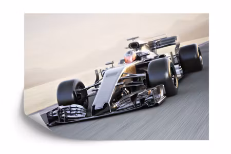 Fototapet - F1 car on the move