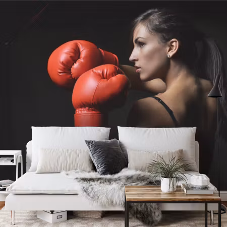 Fototapet - Beautiful boxer