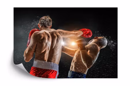 Fototapet - Boxer fight