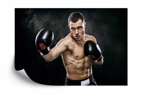 Fototapet - Muay thai boxer