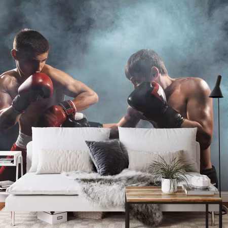 Fototapet - Professional boxer fight