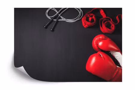 Fototapet - Boxing equipment