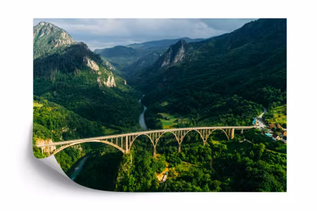 Fototapet - Bridge 3D