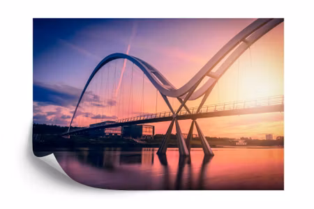 Fototapet - Bridge 3D