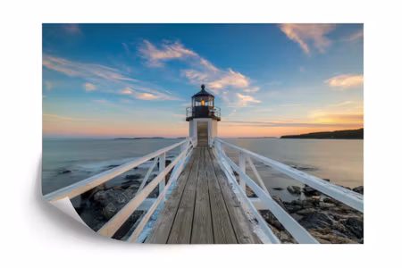 Fototapet - Landscape jetty 3D