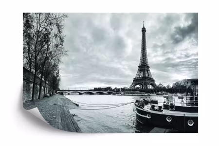 Fototapet - Paris black and white