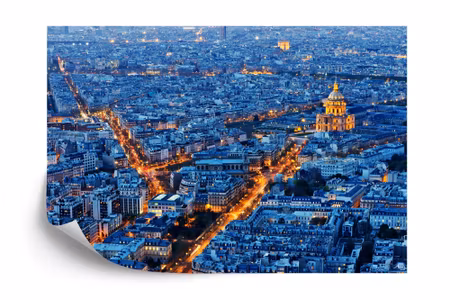 Fototapet - Paris at night