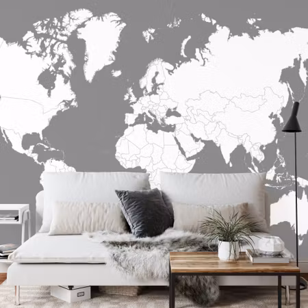 Fototapet - World map
