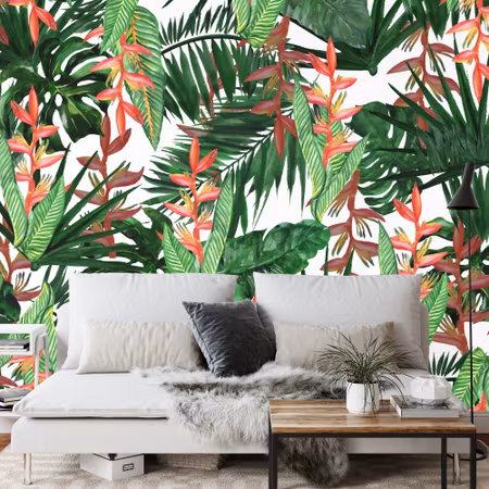Fototapet - Tropical leaves