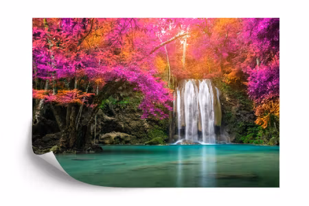 Fototapet - Erawan waterfall