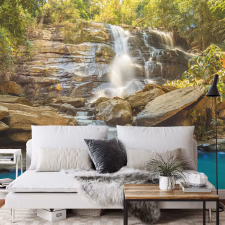 Fototapet - Cascade waterfall