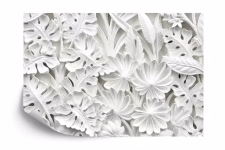 Fototapet - Leaves 3D