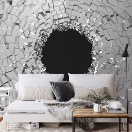 Fototapet - Abstract tunnel 3D effect