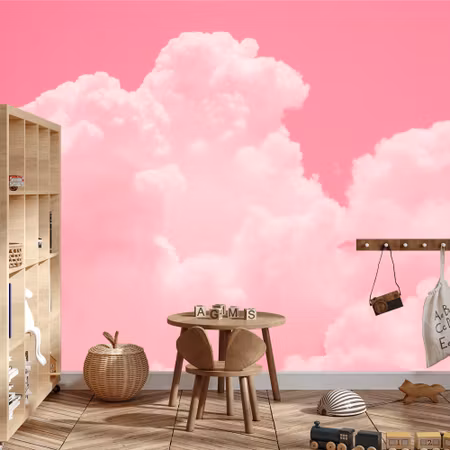 Fototapet - Pink clouds