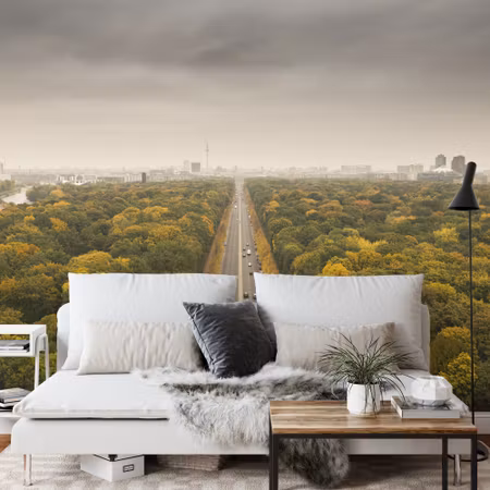 Fototapet - Berlin from a distance