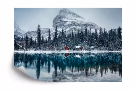 Fototapet - Lake ohara in canada