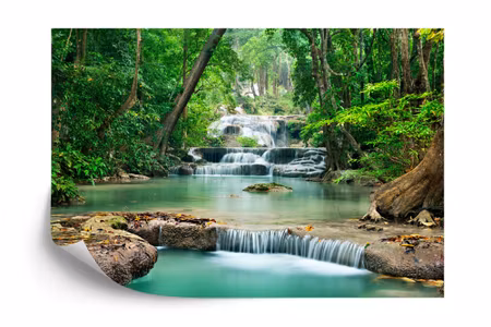 Fototapet - Turquoise falls iq1243