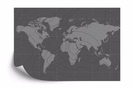 Fototapet - World map moderna iq1268