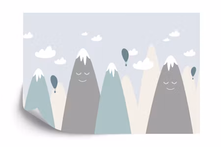 Fototapet - Sleepy mountains iq1280