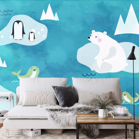 Fototapet - Polar &ampamp pengi iq1305