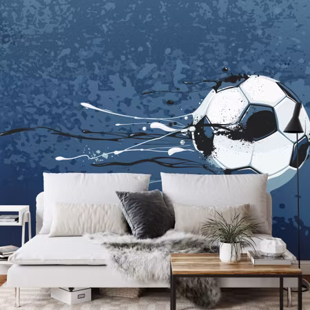 Fototapet - Football stars shoot iq1340
