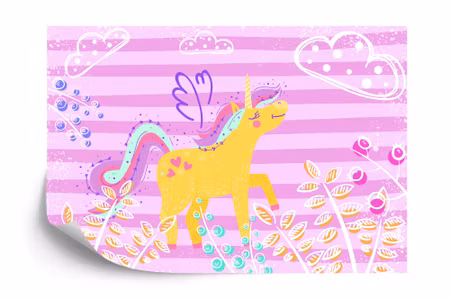 Fototapet - Ula la unicornio iq1361